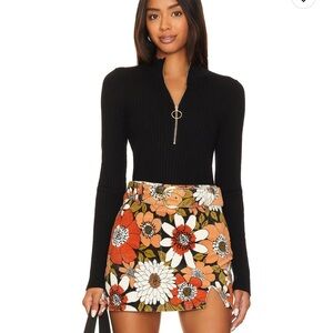 Show Me Your Mumu Charlie zip sweater